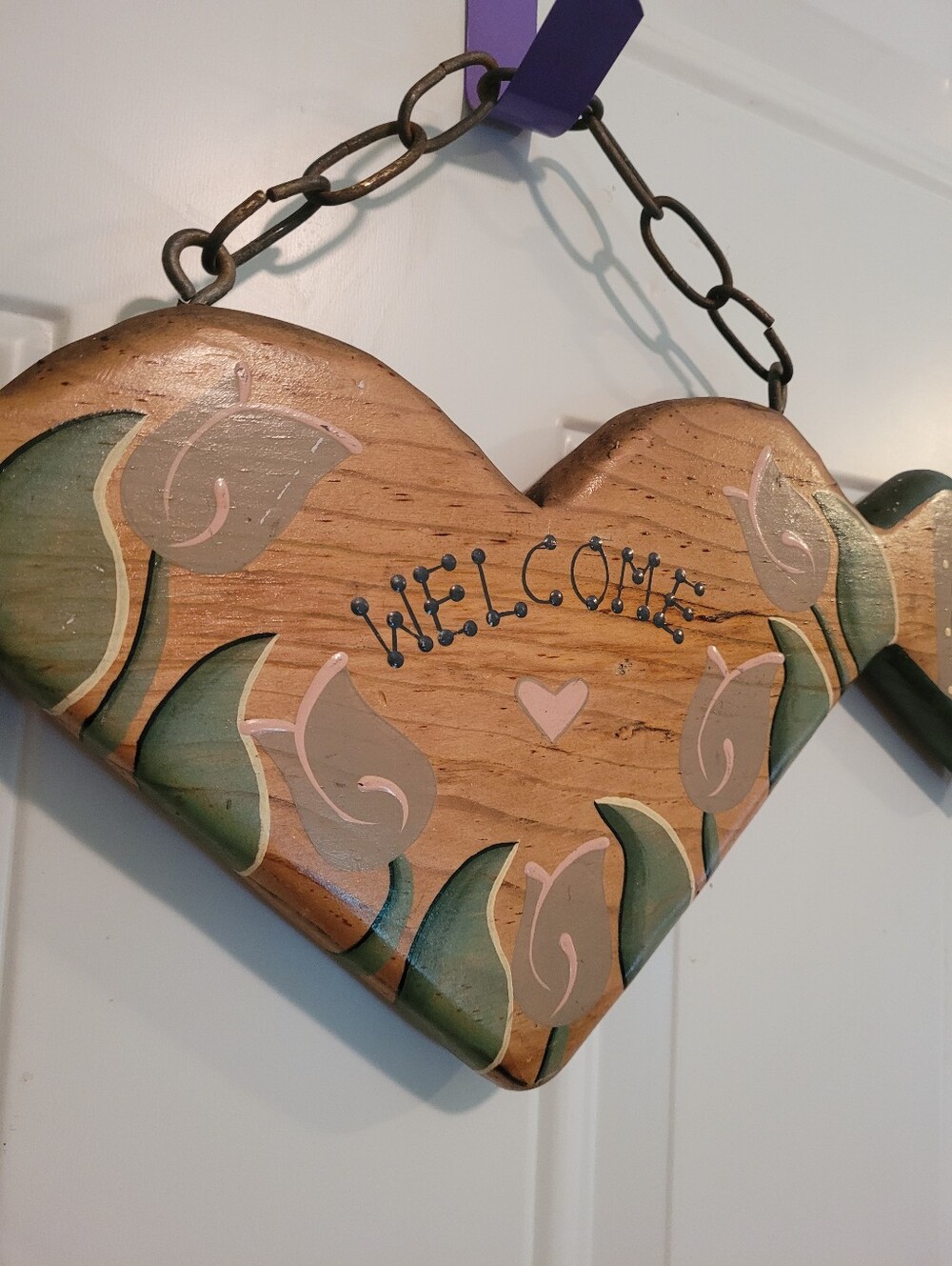 Handmade Cottagecore Welcome Sign - Picture 2 of 6